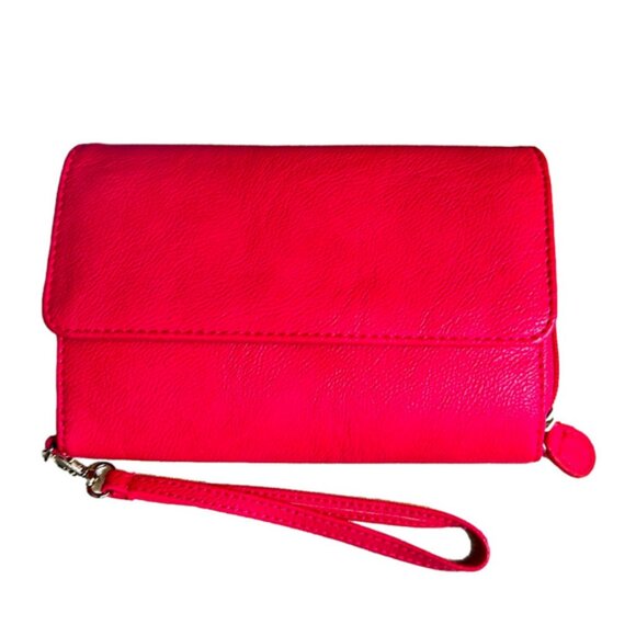 Handbags - Mundi Hot Pink Wallet NWOT